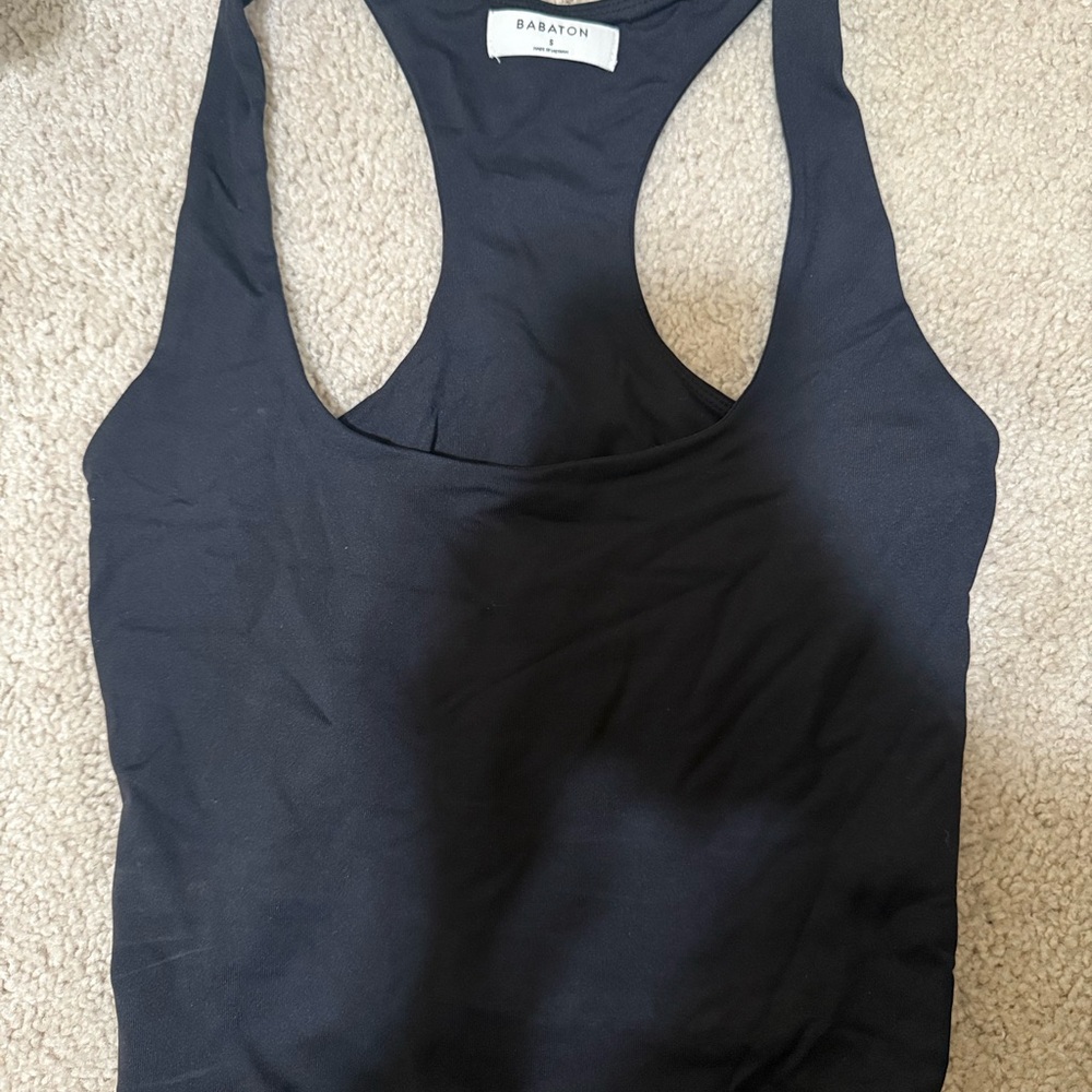 Babaton Black Tank Top